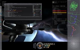 Screengrab during the battle