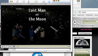 Sky at Night playing on a Mac